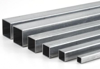 Steel square box zinc
